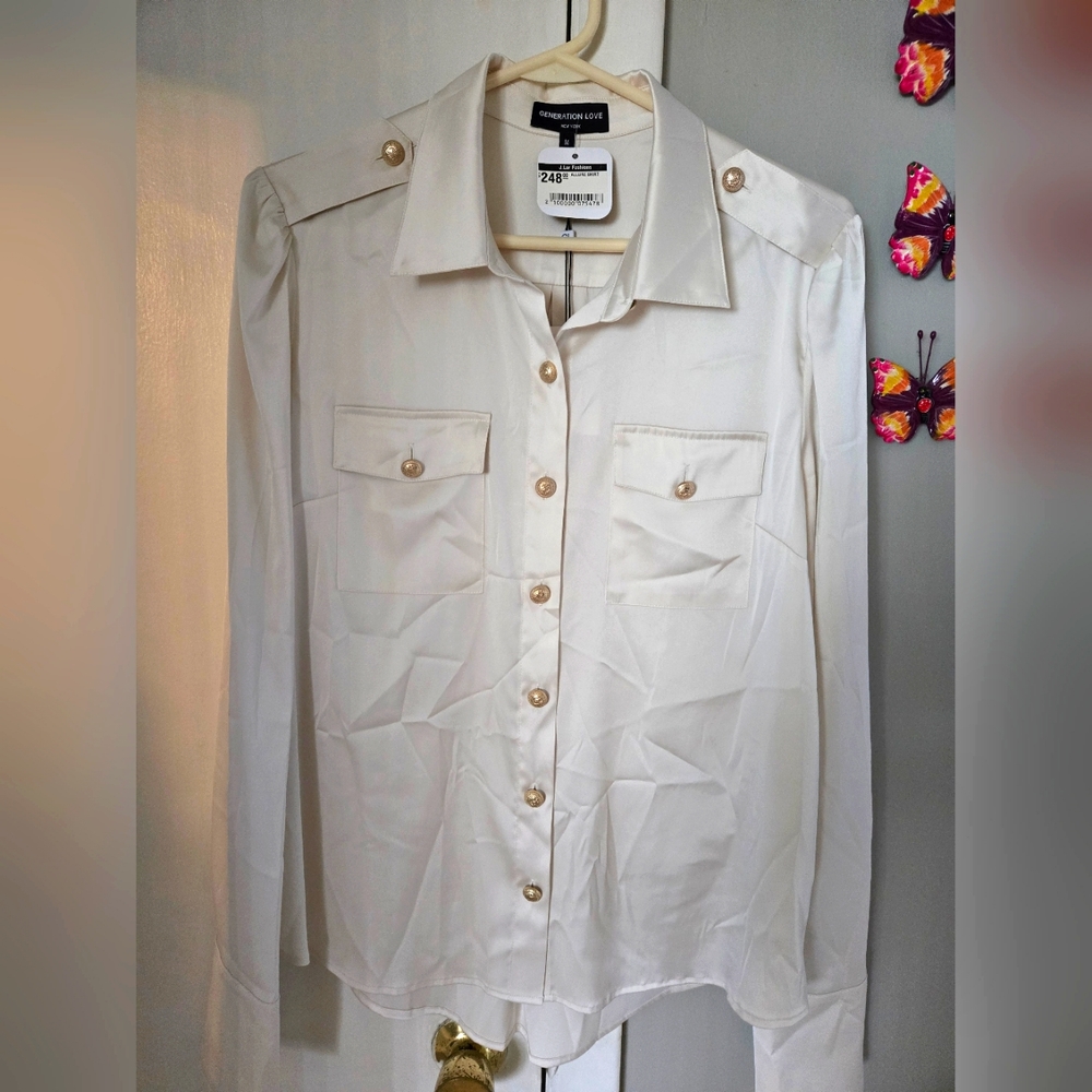 Generation Love Satin Blouse